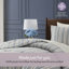 Ensemble d'édredon à lit rayé 5 pièces avec draps et taie d'oreiller Nestl-128727135-128727136