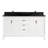 Emma 61'' Double Bathroom Vanity with Marble Top-814936162-814936160
