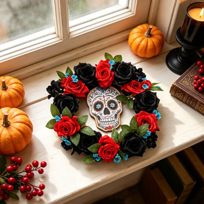 Faux 13.7'' Wreath