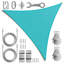Voile d'ombrage triangulaire Royal Shade avec treuil d'installation-114890808-114890812