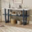 Retro Entryway Table with Open Shelf for Entryway-988315941