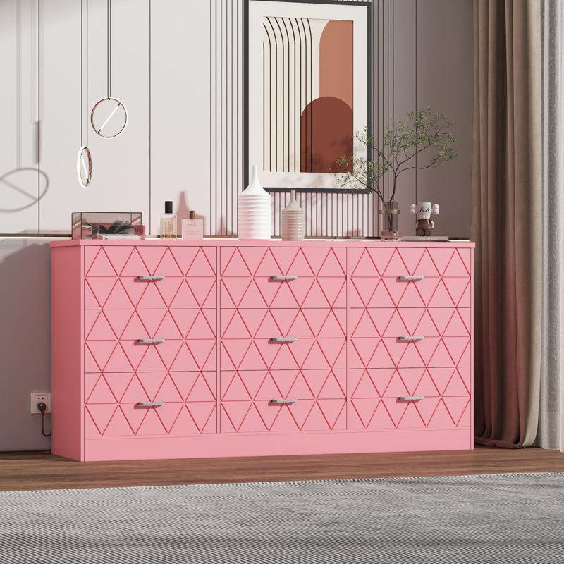 Commode 9 tiroirs Modern
