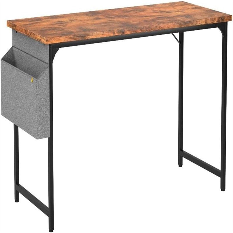 Bureau d'écriture Tonawanda, Brun / noir, H 28,7 po x l 47 po x P 23,58 po