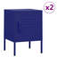 Izzabel 35 cm W Steel Bedside Table-135318354-173782797