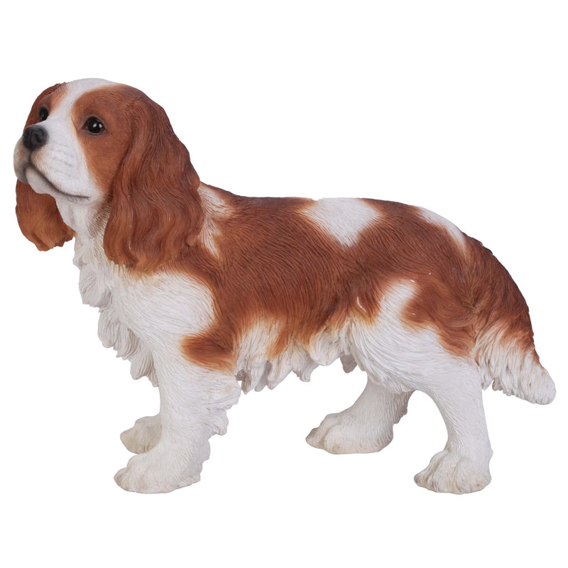 King Charles Spaniel Standing Statue