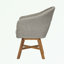 Ensemble de 2 fauteuils avec coussin moelleux et pieds robustes