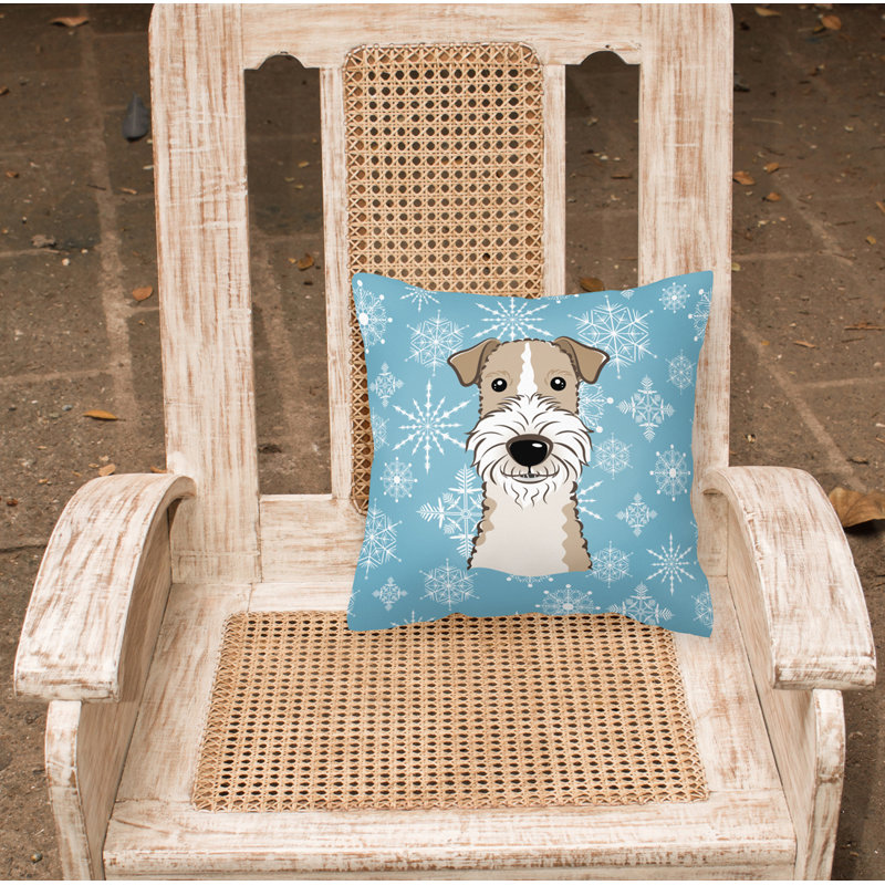  Coussin Snow Fox