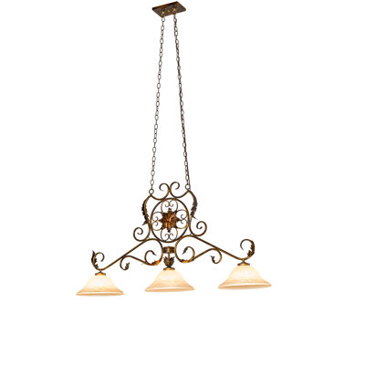 Luminaire suspendu 3 lumières Christabel