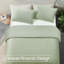 Velvet Embossed Leaf Pattern Savannah Duvet Set-118572445-118572443