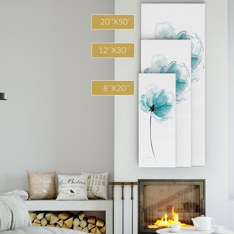 Impression sur toile tendue, H 12 po x l 30 po x P 1,5 po