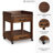 Conch Tray Top 2 - Drawer End Table and Built-In Outlets
