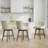 Extra-Wide 360° Swivel Bar Stool With Pocket Spring Seat & Solid Wood Base-1781230780