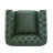 Lawrence Chesterfield Upholstered Swivel Club Chair-496064905