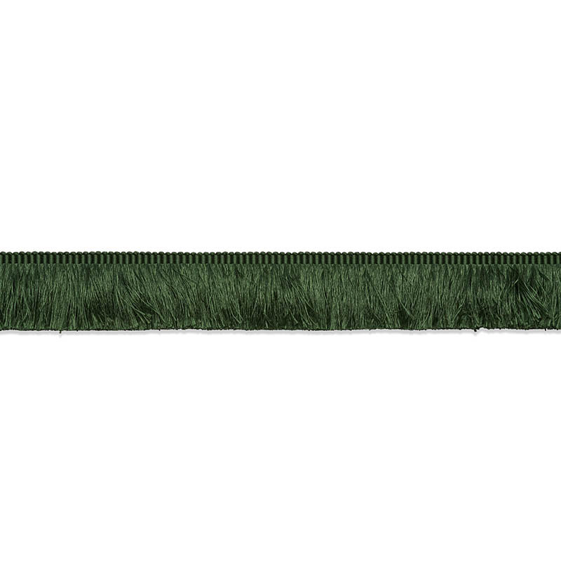 Francois Silk Brush Fringe, Emerald