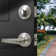 Complete Entry Lever Set with Single Cylinder Deadbolt