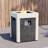 Concrete Propane Fire Pit Table-856091596-859329874