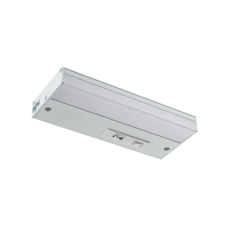 Arza Select Undercabinet Light, White, White, 1" H x 8" L x 3.4" D