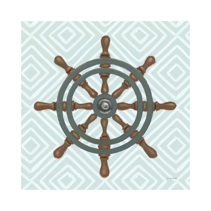 A Day at Sea IV by James Wiens - 1 Piece Wrapped Canvas Painting, 93.98 cm H x 93.98 cm W x 1.91 cm D