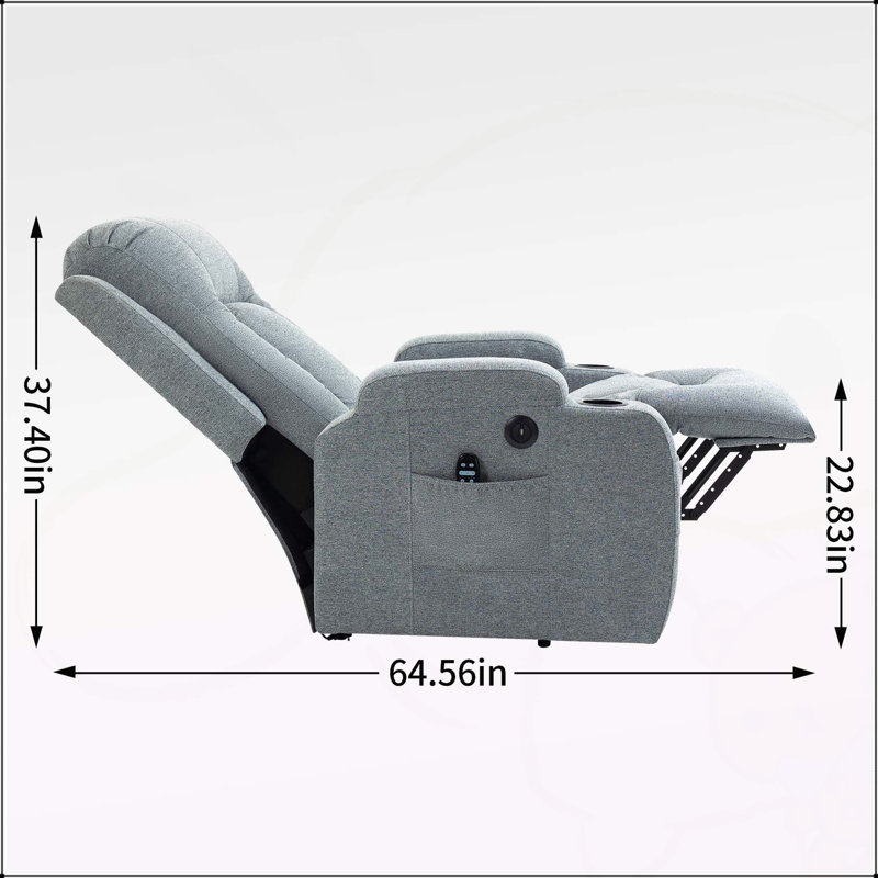 Fauteuil inclinable Infinity Position, Gris