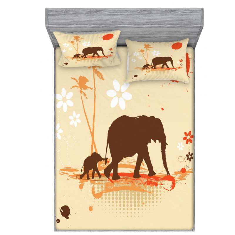 Microfiber Sheet Set, Full Sheet Set + Fitted Sheet + 2 Pillowcases