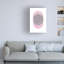 Art sur toile, cercles roses et gris de Louise Van Terheijden-1111876275