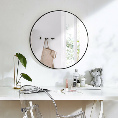 Miroir de salle de bain rond