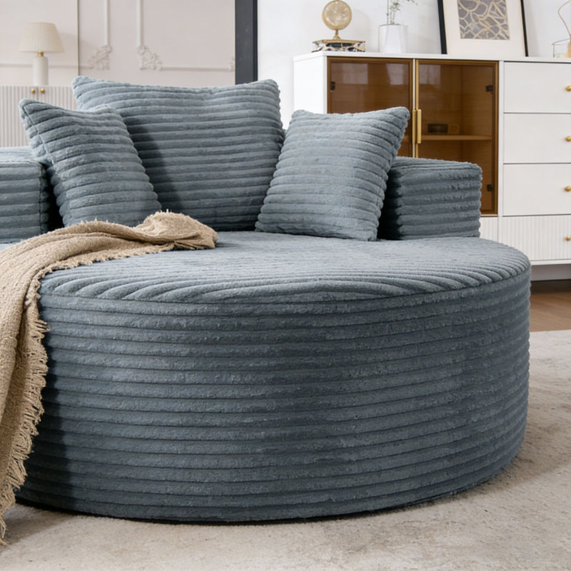 Fauteuil d'appoint 55 po, Gris