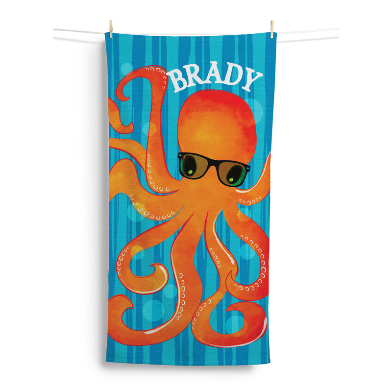 Serviette de plage octopus Shaurya
