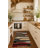 Rug Branch Abstract Mid-Century Modern  Brown Red Indoor Area Rug-858725482