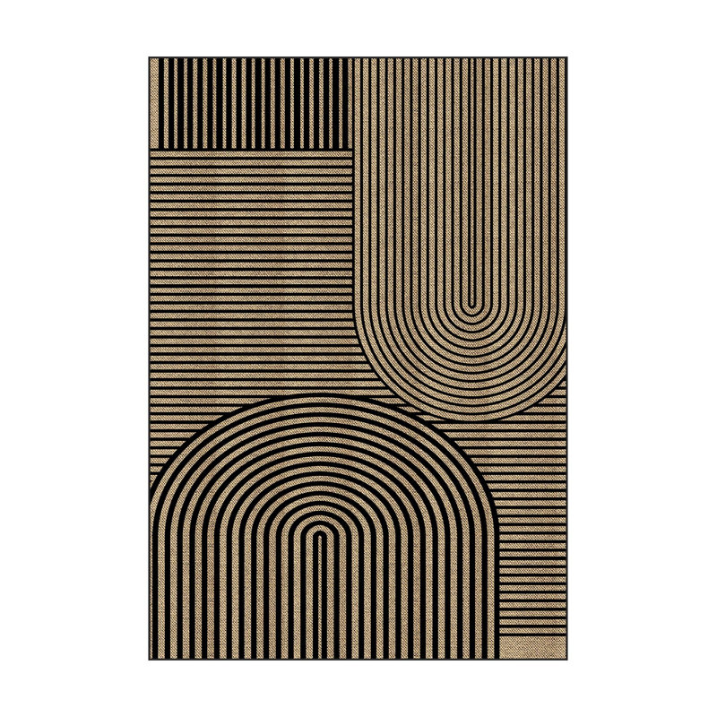 Tapis Derak avec envers antidérapant, Tapis de couloir 3 pi 11 po x 9 pi 10 po