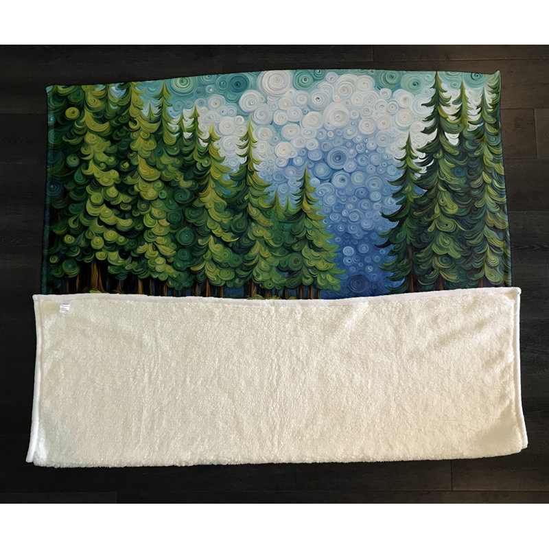 Throw Blanket, 51" W x 60" L