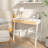 Solid Wood Base Computer Desk-932145371