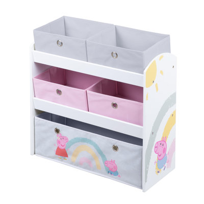 Peppa Pig Roba Toy Organiser with Bins