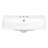 Myhomekeepers 18'' White Ceramic Rectangular Bathroom Sink