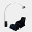 Lampe sur pied arquée 91 po Kenara