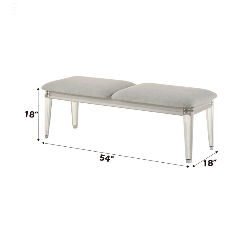 Banc gris clair Laveda