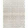 Tapis gris à poils longs Armand