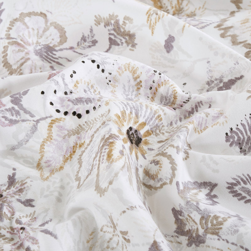 Jcrown 3-4 Piece Printed Sheet Set, Twin Sheet Set with 1 Pillowcase