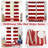 Eastcote Striped Room Darkening Grommet Curtains-1209386279-1209386282