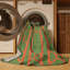 Machine Washable Trellis Green Area Rug-179999528