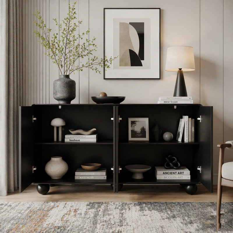 59'' Sideboard Buffet Cabinet with Storage