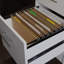 Bureau de jeu, finition blanche