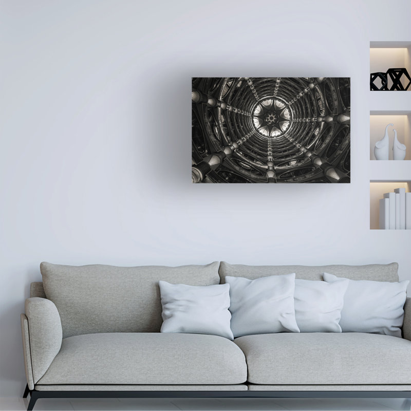 Œuvre d'art sur toile bolologique AHMAD AL SAFFAR, H 12 po x l 19 po