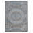 Beier Area Rugs for Living Room Bedroom, Machine Washable Rug, Indoor Floor Machine Woven Cross weave Polyester Area Rug – Gray & Blue Color | Oriental Design-1180980101