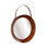 Taner Flat Leather Mirror