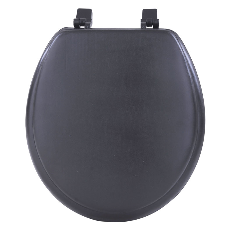 Fantasia Round Toilet Seat and Lid, Black