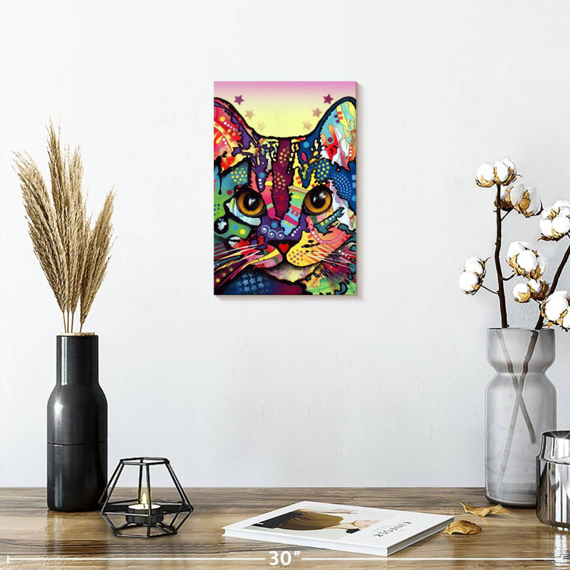 Brampt Maya Cat, 12" H x 8" W