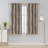 Spurgh Sliver Wave Foil Print Blackout Thermal Grommet Curtain Panels (Set of 2)-792607124-792607148