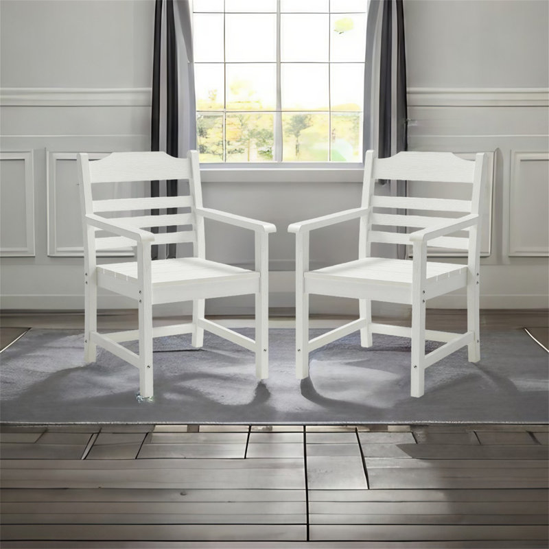 Fauteuil d'extérieur Mairianne, Blanc