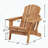 Oversize Folding Adirondack Chair – Pre-Assembled Back & Seat, Premium Hemlock Wood-1232286541